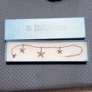 Touchstone Crystal South Beach Anklet